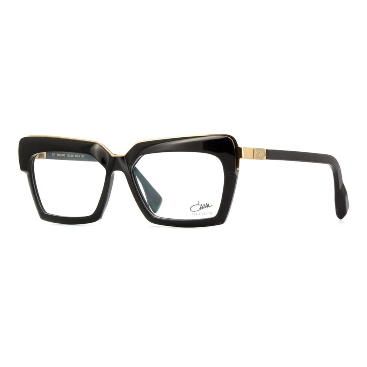 Cazal Mod. 5002 Eyeglasses Col. 001 Black-gold Size 54