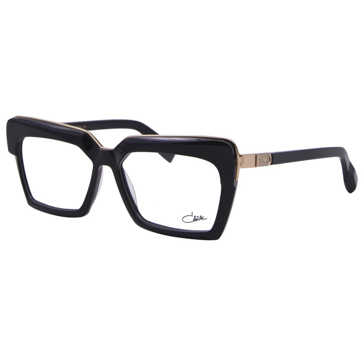 Cazal 5002 001 Eyeglasses Women`s Black Full Rim Square Shape 54mm