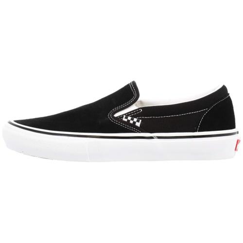 Vans Classic Slip-on Skate Canvas Shoes Mens Womens Pro Skateboard Sneaker Black/White