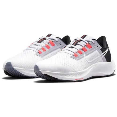 Nike Air Zoom Pegasus 38 CW7358-500 Women White/black/orange Running Shoes CG961