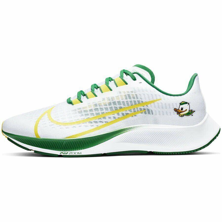 Oregon Ducks Nike Nike Ncaa Air Zoom Pegasus 37 Running Shoe Sneaker Men`s