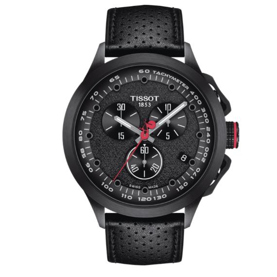 Tissot T-race Cycling Black Dial Black Strap Men`s Watch T1354173705101