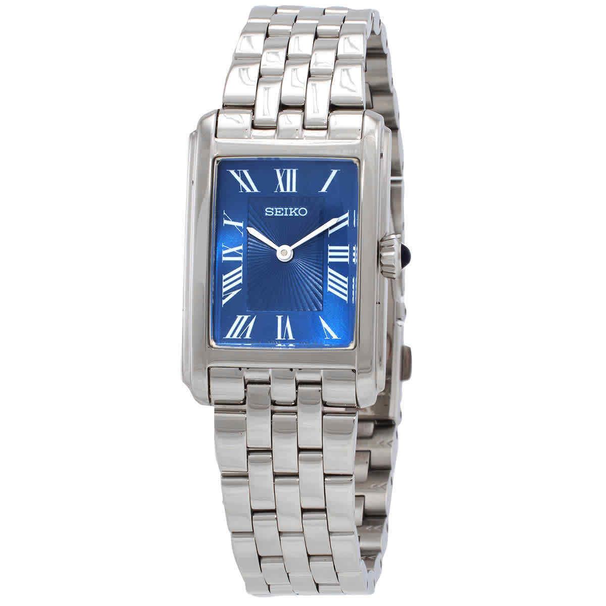 Seiko Quartz Blue Dial Ladies Watch SWR085P1