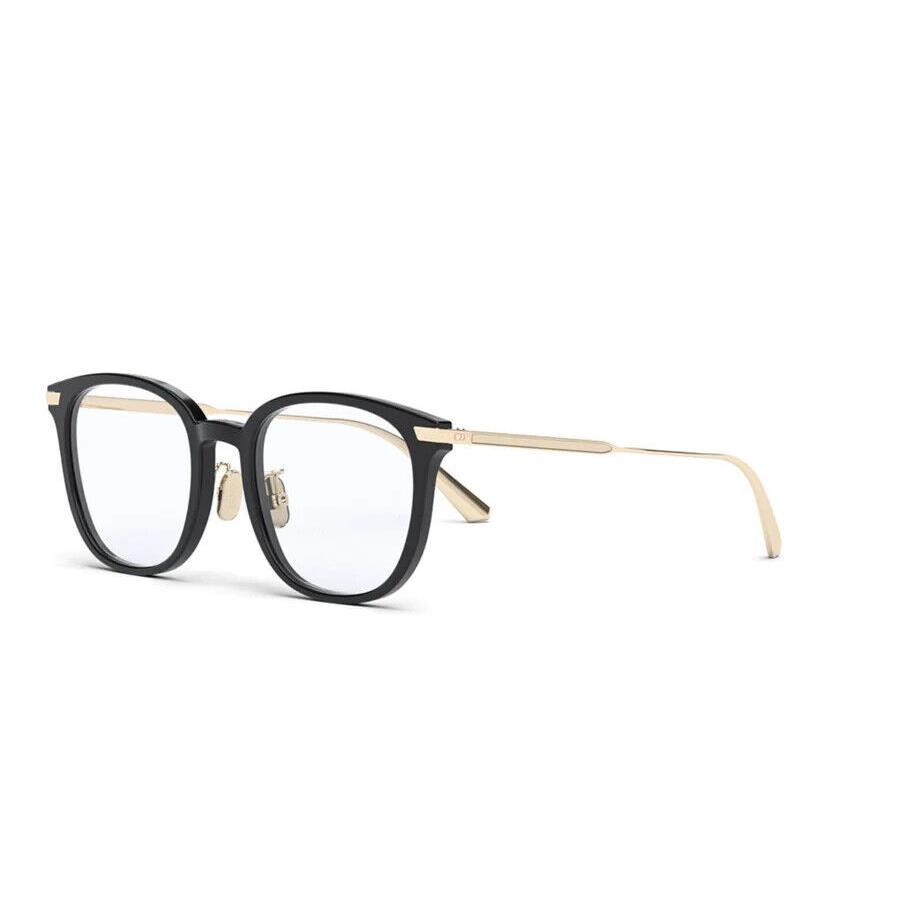 Christian Dior Gemdioro S4F Shiny Black Frame Eyeglasses 51MM