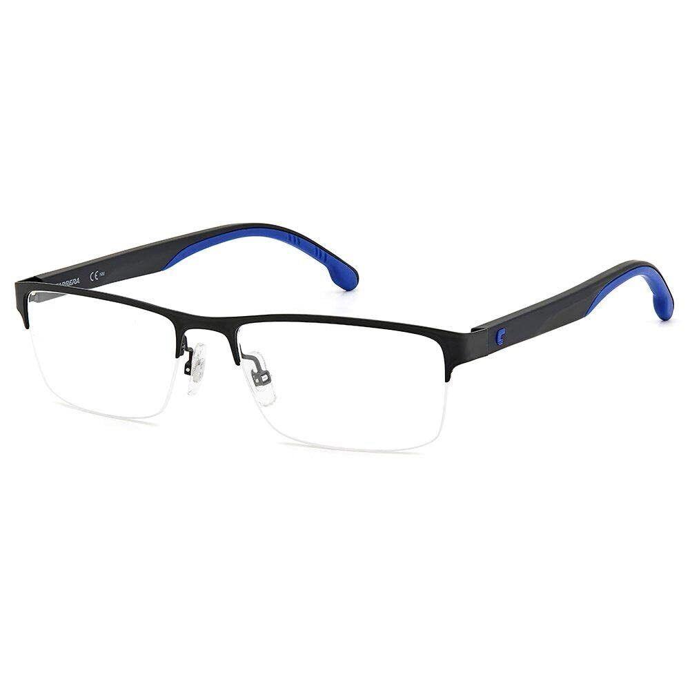 Carrera 2042T 0003 Matte Black Blue Eyeglasses 53/17/145 with Carrera Case