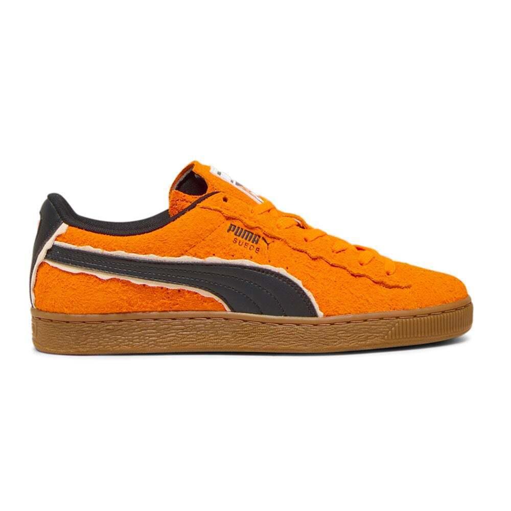 Puma The Smur X Suede Lace Up Mens Orange Sneakers Casual Shoes 39353401 - Orange