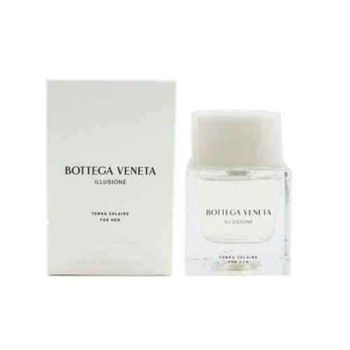 Bottega Veneta Illusione Tonka Solaire 1.6 oz Edp Spray Womens Perfume