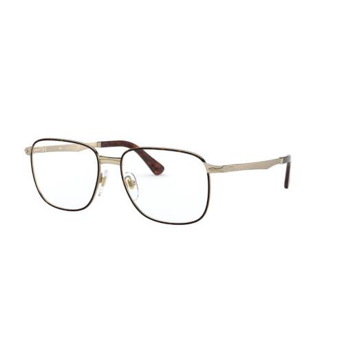 Persol PO2462V 1075 Havana Rectangle Square Men`s 55 mm Eyeglasses