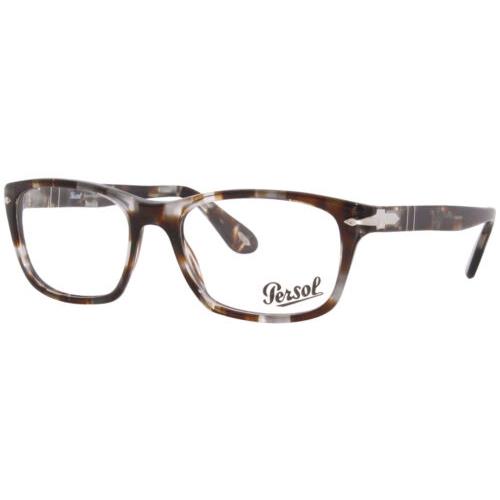 Persol PO3012V 1124 54 Eyeglasses Frame Men`s Striped Brown/smoke Full Rim