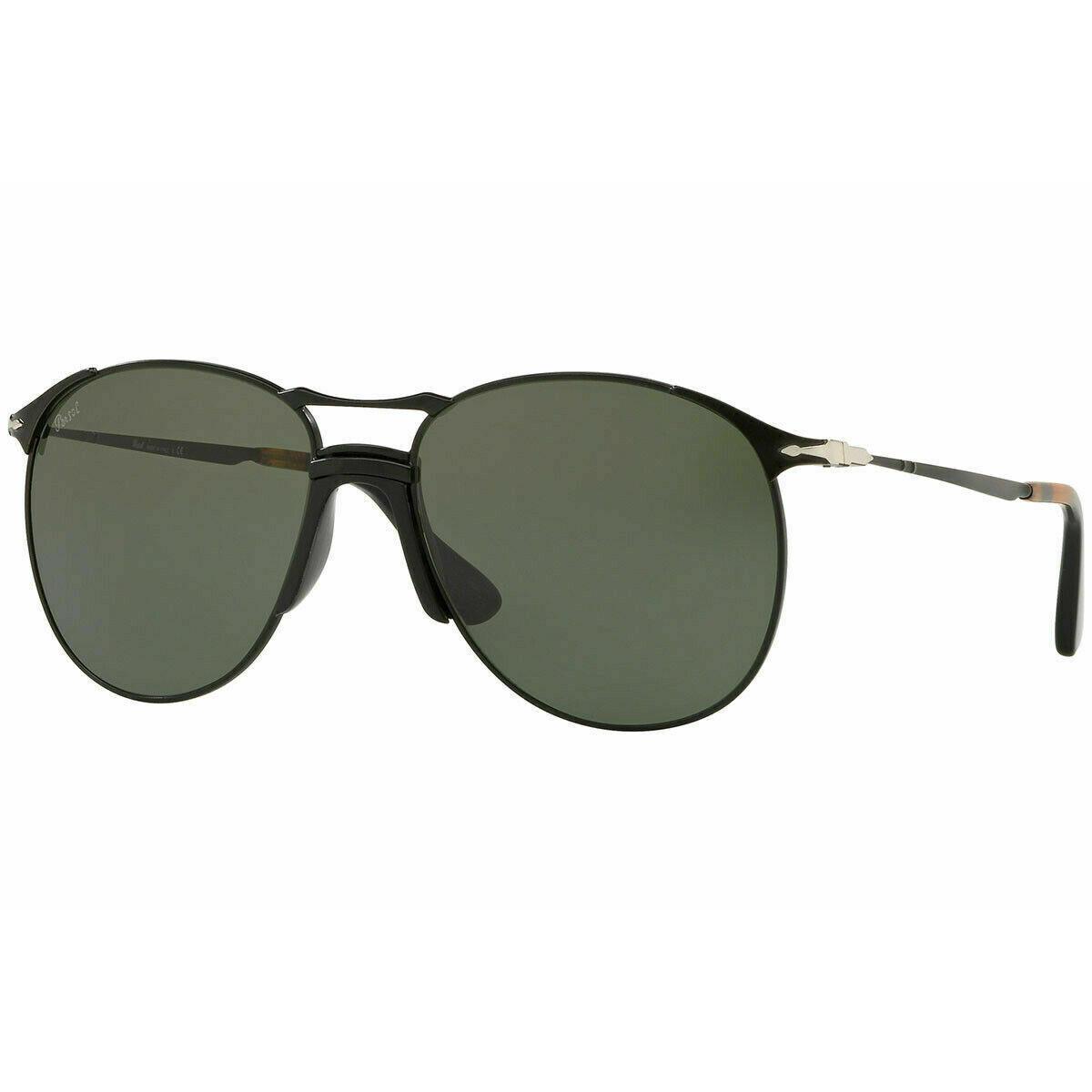 Persol 649 Series Green Aviator Sunglasses PO2649S 107831 55