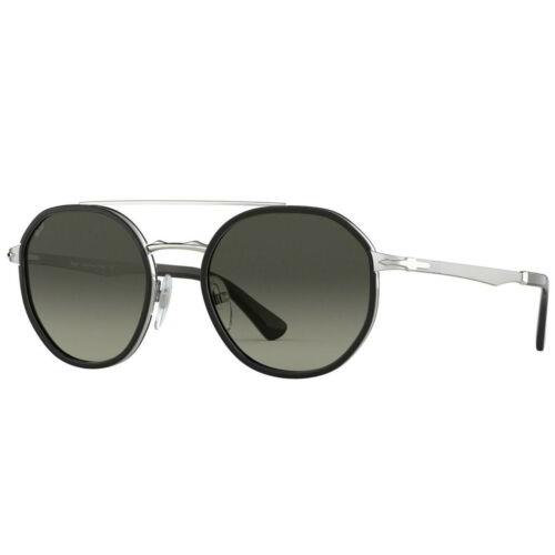 Persol Sartoria PO2456S 518/71 53 Black Silver/grey Shaded Sunglasses