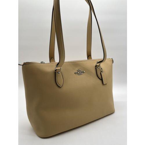 Coach Women`s Gallery Leather Tote Sv Vanilla CH285 Coach