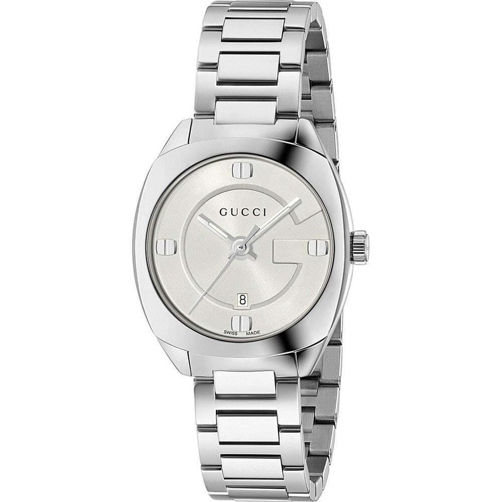 Gucci YA142502 GG2570 Small 29MM Women`s Stainless Steel Watch