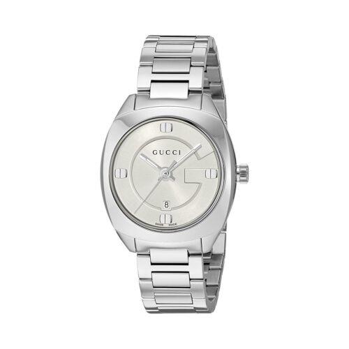 Gucci YA142502 Women`s GG2570 Silver-tone Quartz Watch