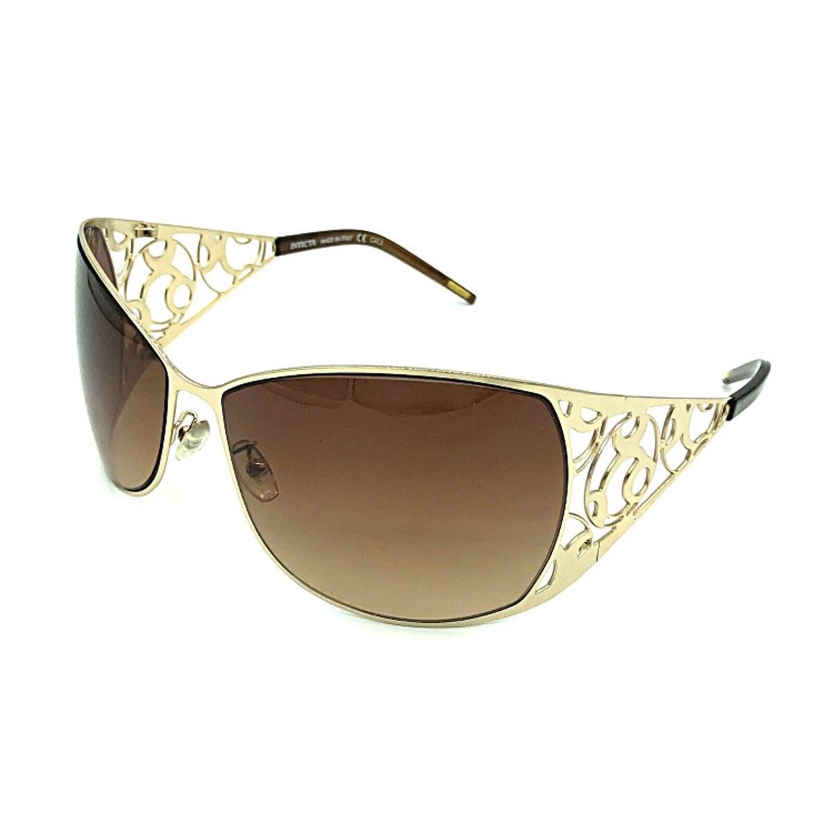 Invicta IEW002-02 Cordoba Filagree Gold/brown Sunglasses - MHS446