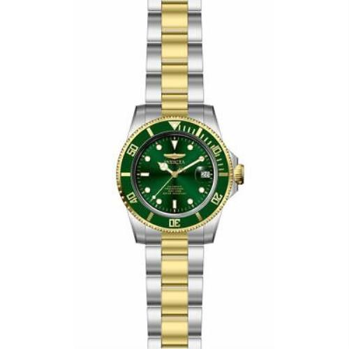 Invicta Pro Diver Automatic Green Dial Men`s Watch 35700