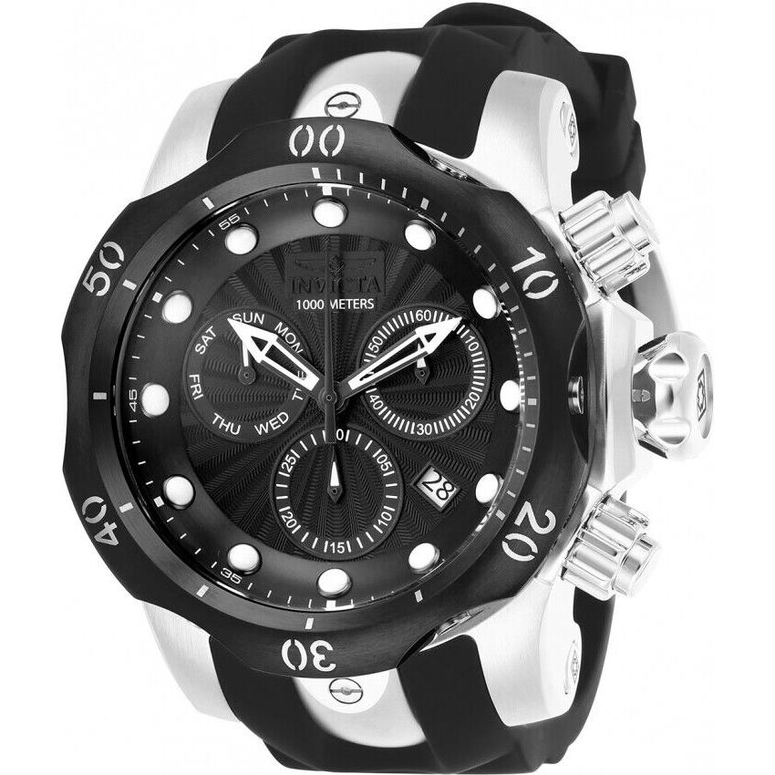 Invicta Venom Chronograph Black Dial Men`s Watch 25900