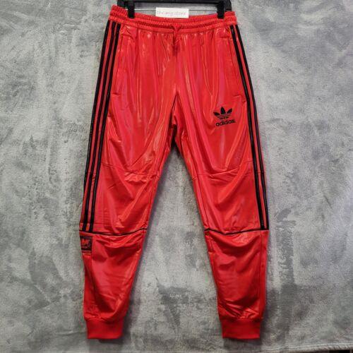 Adidas Originals Chile 20 Trefoil Red Track Jogger Pants Size Small W/tags