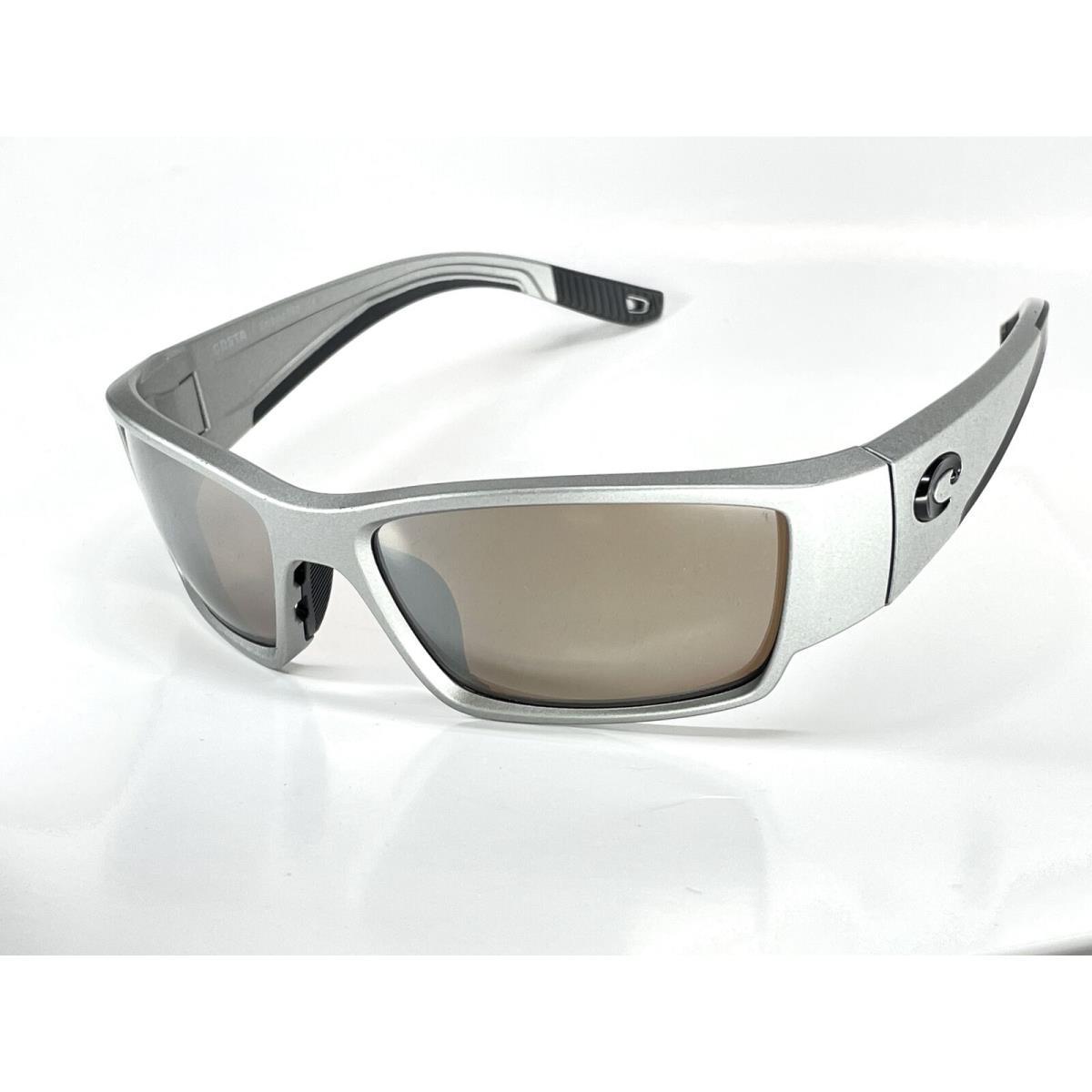 Costa Del Mar Corbina Pro Silver Frame Copper Silver Mirror 580 Glass Polarized