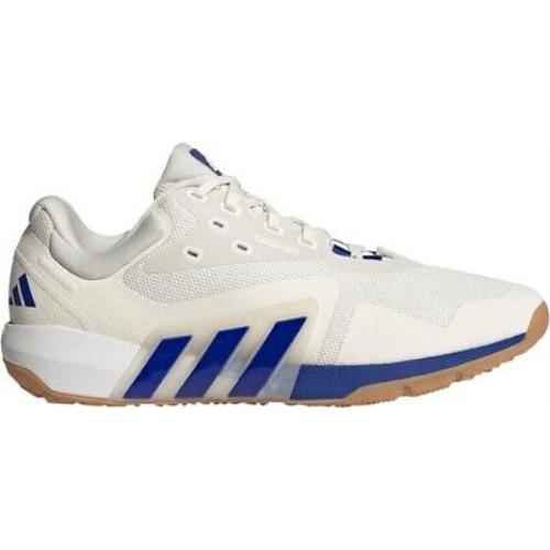 Adidas Men`s Dropset Trainer Shoes Chalk White Lucid Blue Size 8