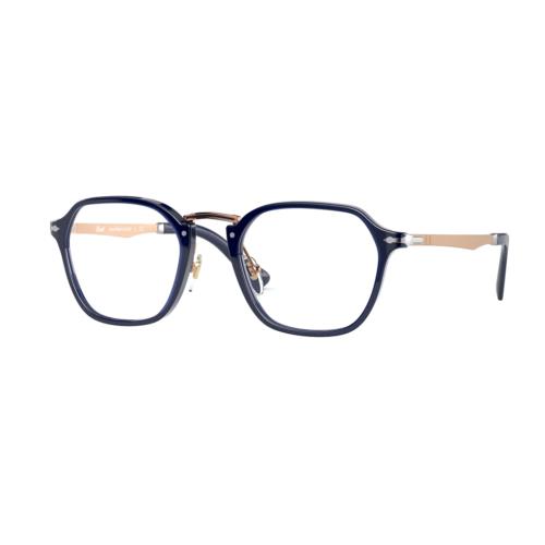 Persol PO3243V 181 Cobalto Square Unisex 48 mm Eyeglasses