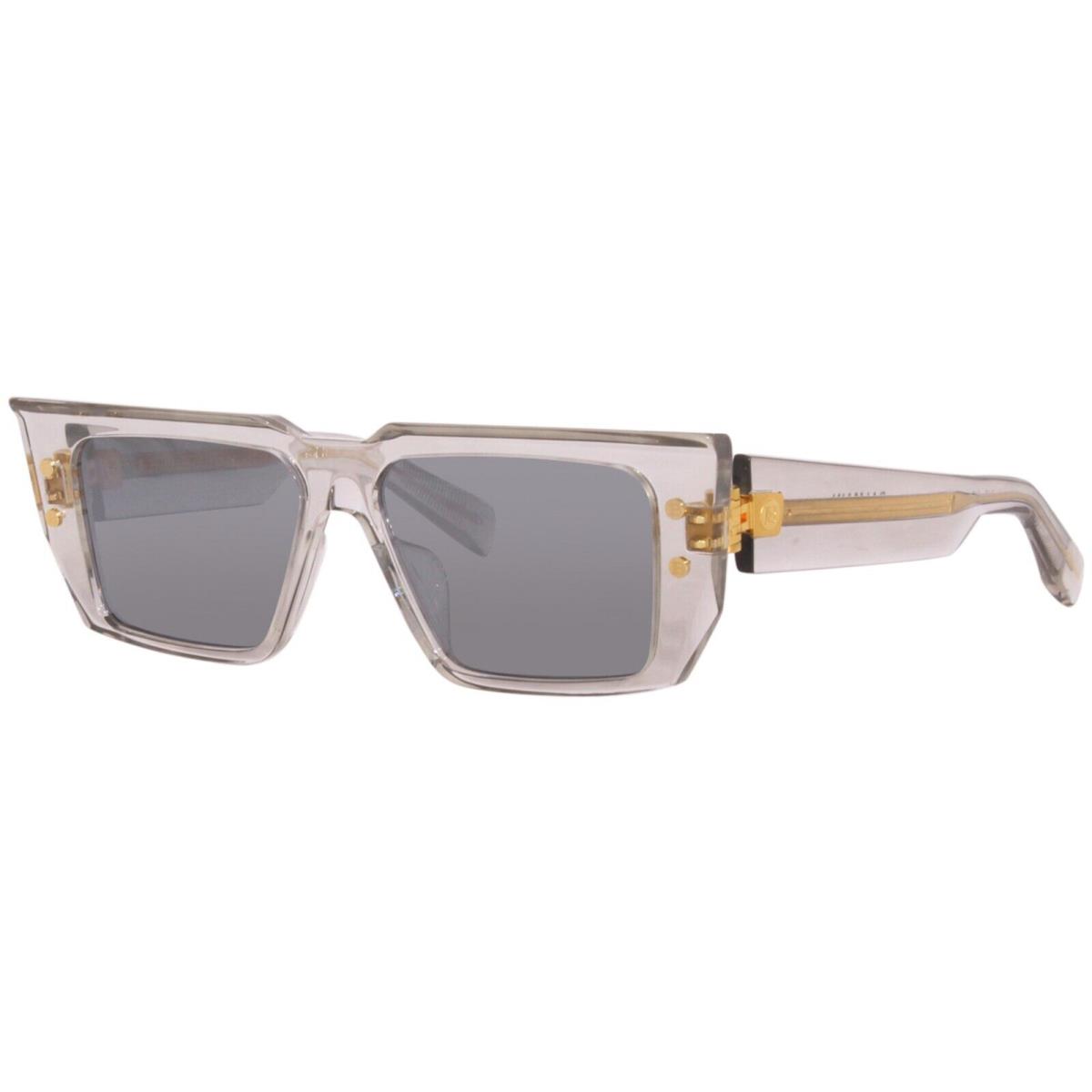 Balmain Sunglasses B-vi Gray Gold Designer Frames Gray Lens 54MM