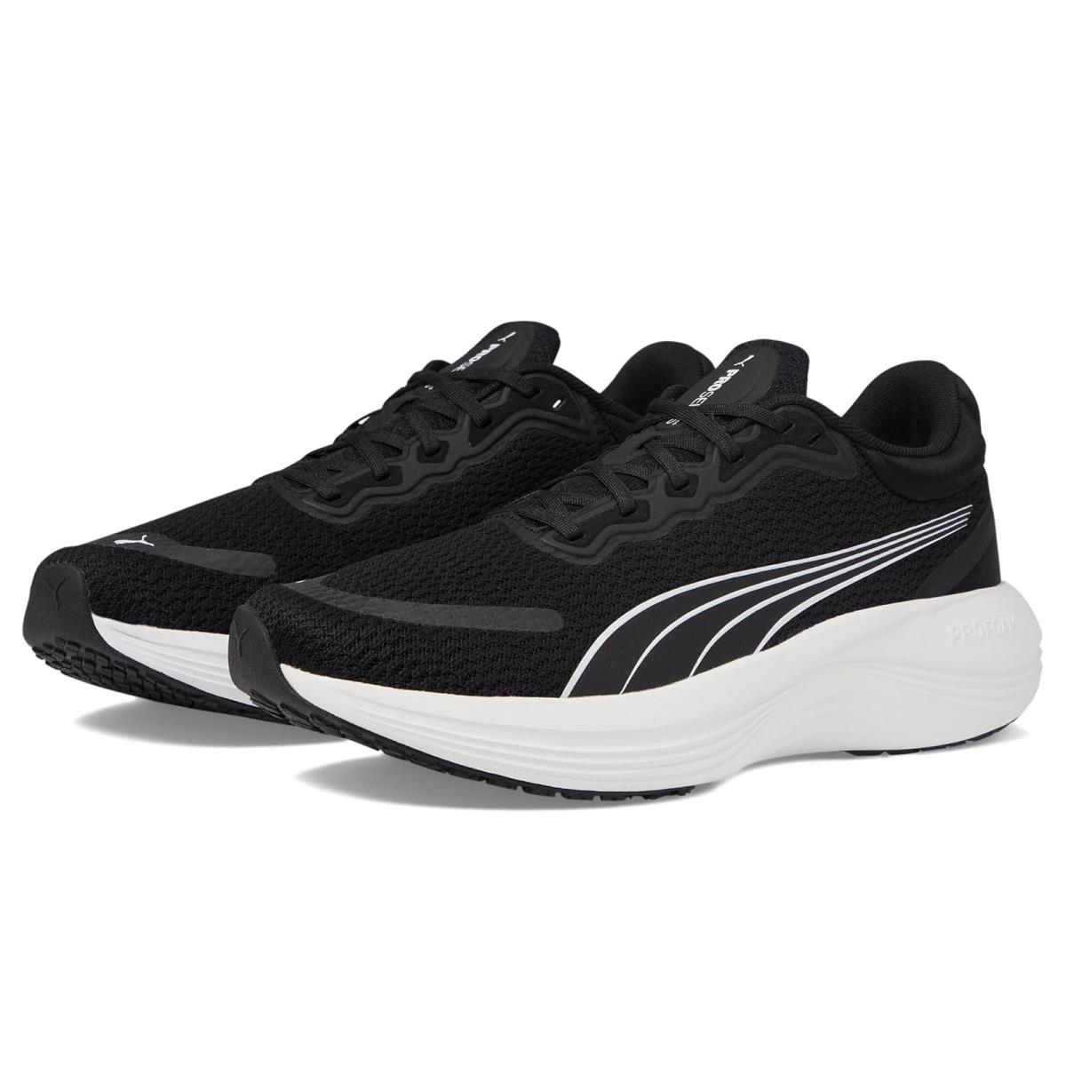 Man`s Sneakers Athletic Shoes Puma Scend Pro - Puma Black/Puma White