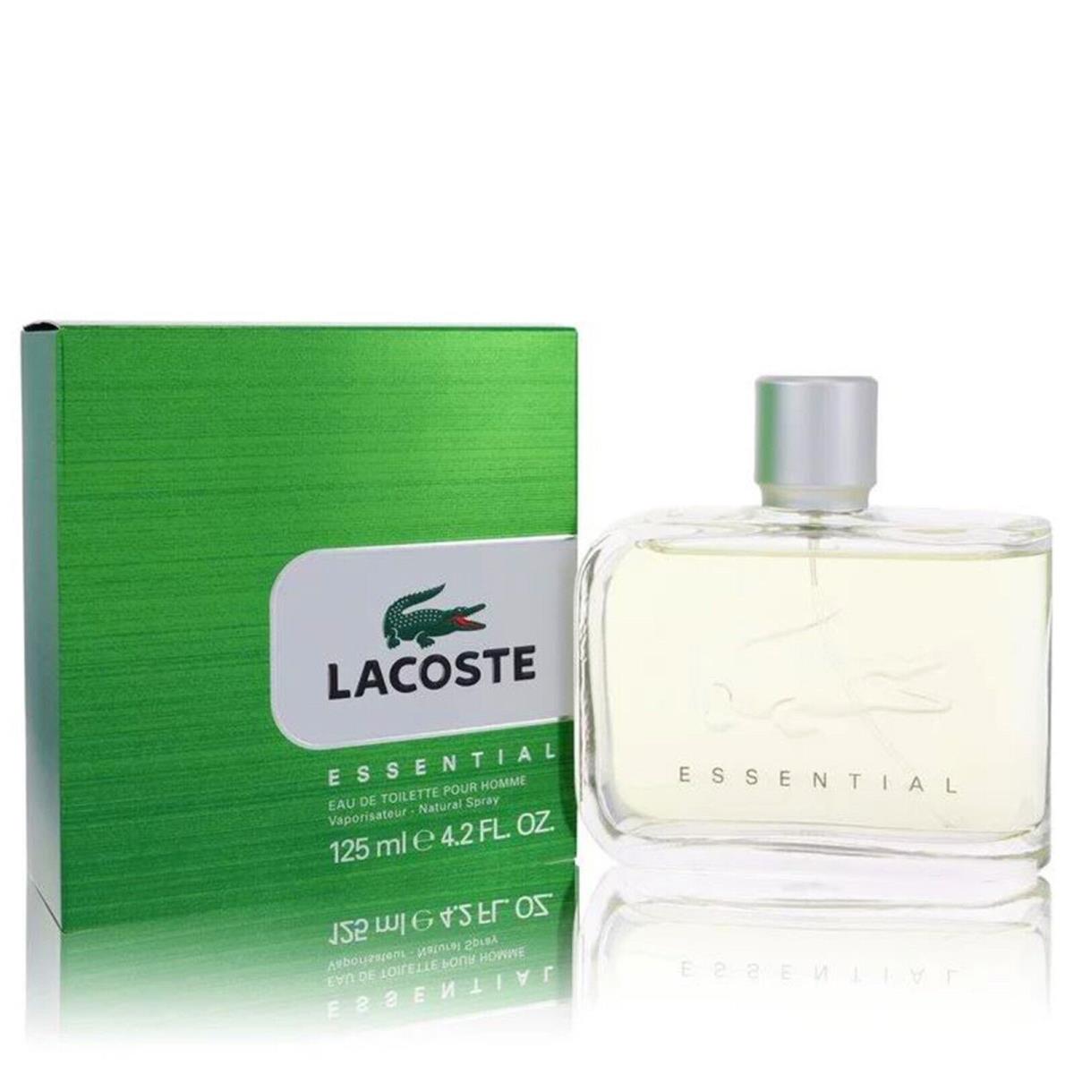 Lacoste Essential Cologne by Lacoste Men Perfume Eau De Toilette 4.2 oz Spray