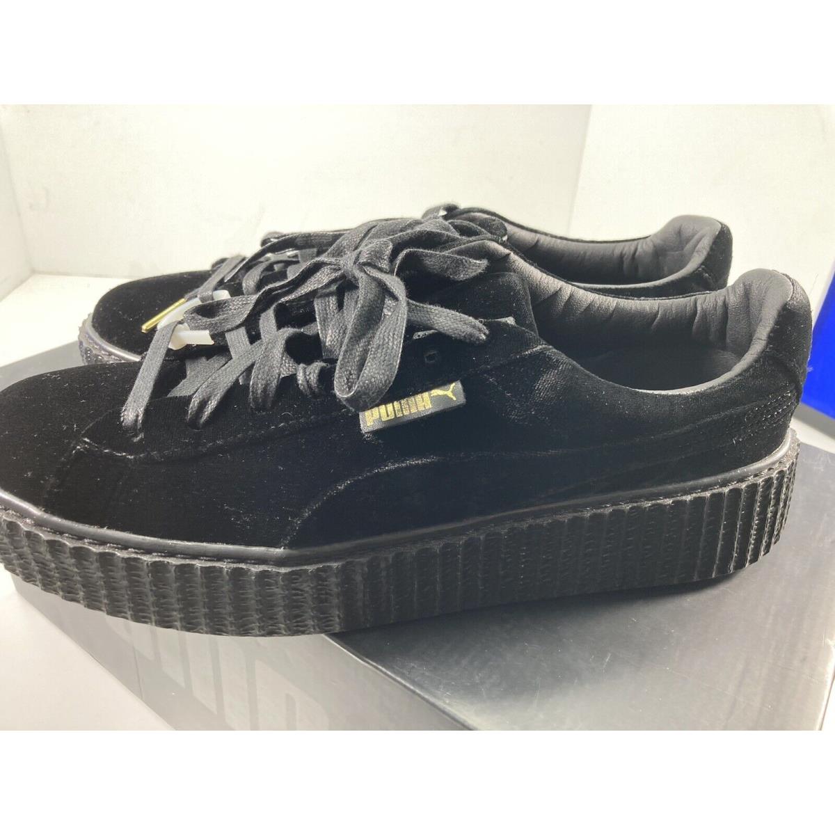 Puma Fenty By Rihanna Velvet Creepers Shoes Men Size 10 Black SporTipTop