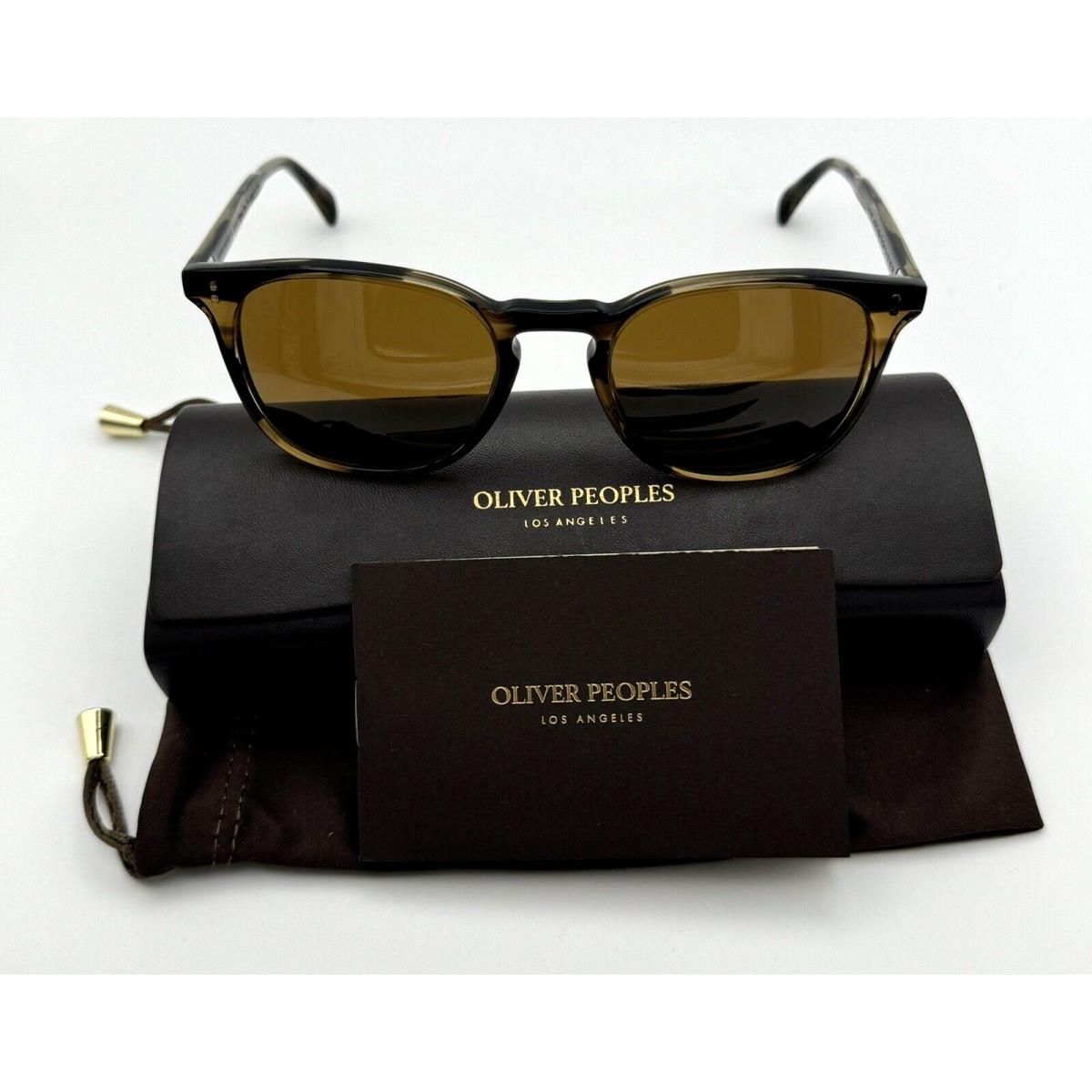 Oliver Peoples OV5298SU Finley 171353 - Teakwood Frame / Brown Lens - Frame: Havana, Lens: Brown