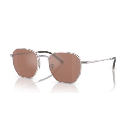 Oliver Peoples 0OV1331S 5036W4 Silver Persimmon Mirror 51mm Men`s Sunglasses