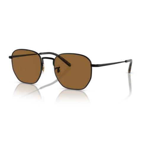 Oliver Peoples 0OV1331S 506253 Matte Black True Brown 51mm Men`s Sunglasses