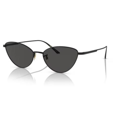 Oliver Peoples 0OV1328S 506287 Matte Black Grey Cat Eye 56mm Women`s Sunglasses