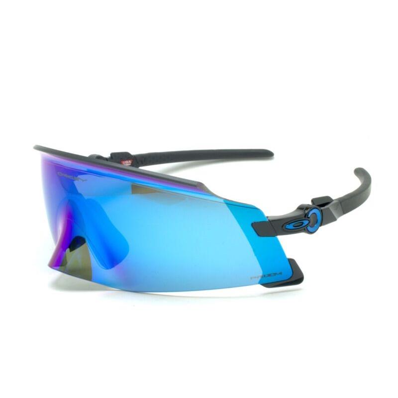 Oakley Kato OO9455 0349 Mirrored Sunglasses SIZE:00-00-135 - Frame: Polished Black, Lens: