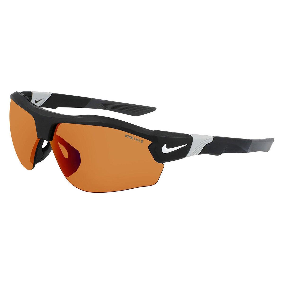 Nike Show X3 E DJ2032 Sunglasses Men Matte Black Oval 72mm