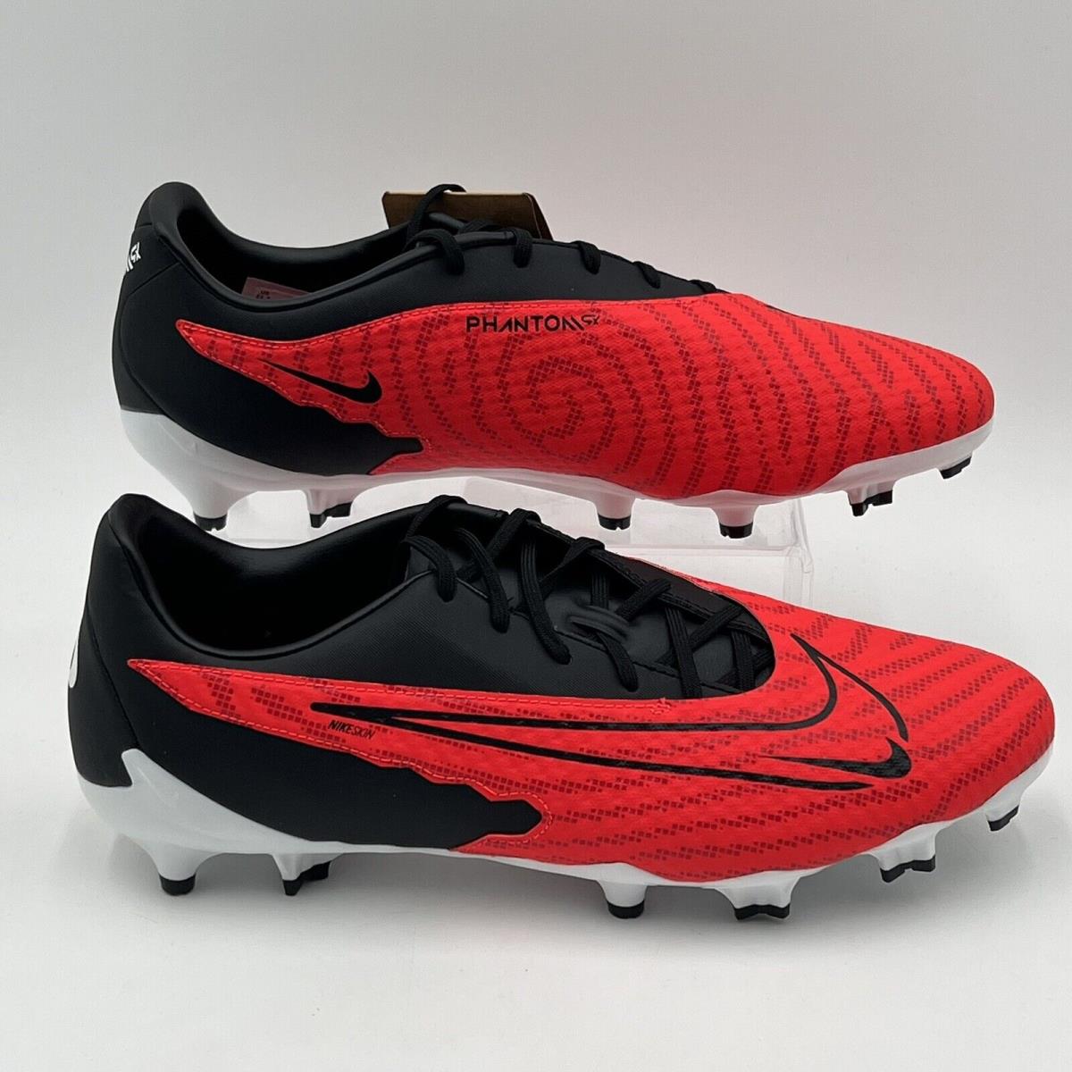 Men`s Sz 11.5 Nike Phantom GX Academy FG Soccer Cleats Shoes Red DD9473 600