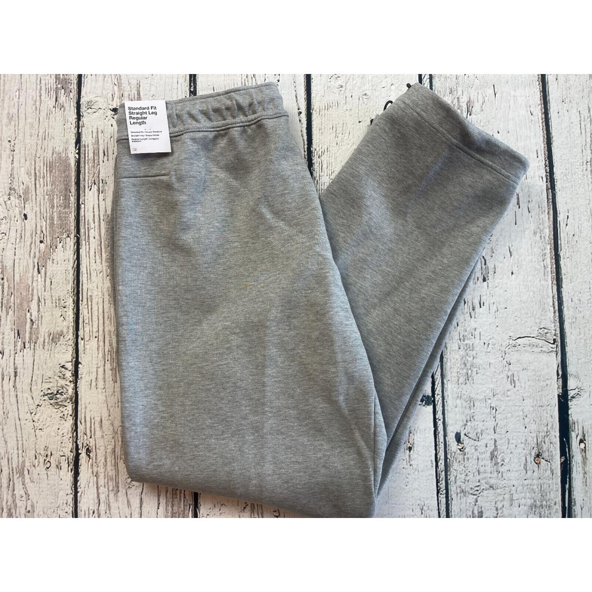 Nike Tech Fleece Pants Adult Xl Grey Black DQ4312-063 Sportswear Sweatpants Mens