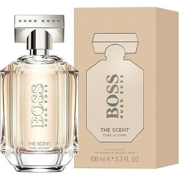 Hugo Boss The Scent Pure Accord Woman s 3.4oz 100 ml Eau De Toilette Fash Brands