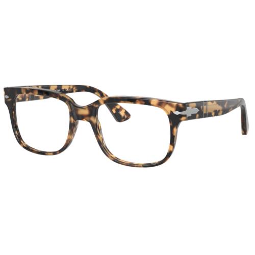 Persol PO3252V 1056 50 Havana Square Rectange Men`s Eyeglasses