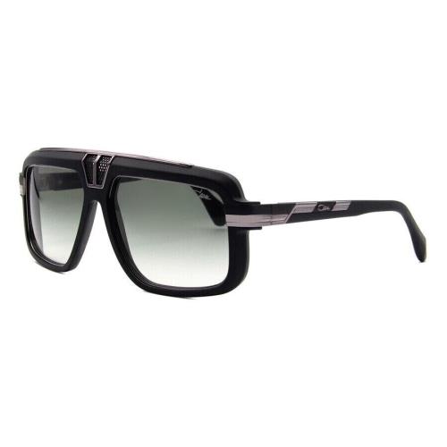 Cazal Legends Mod. 678 Col. 002 Matte Black Silver Sunglasses Made IN Germany