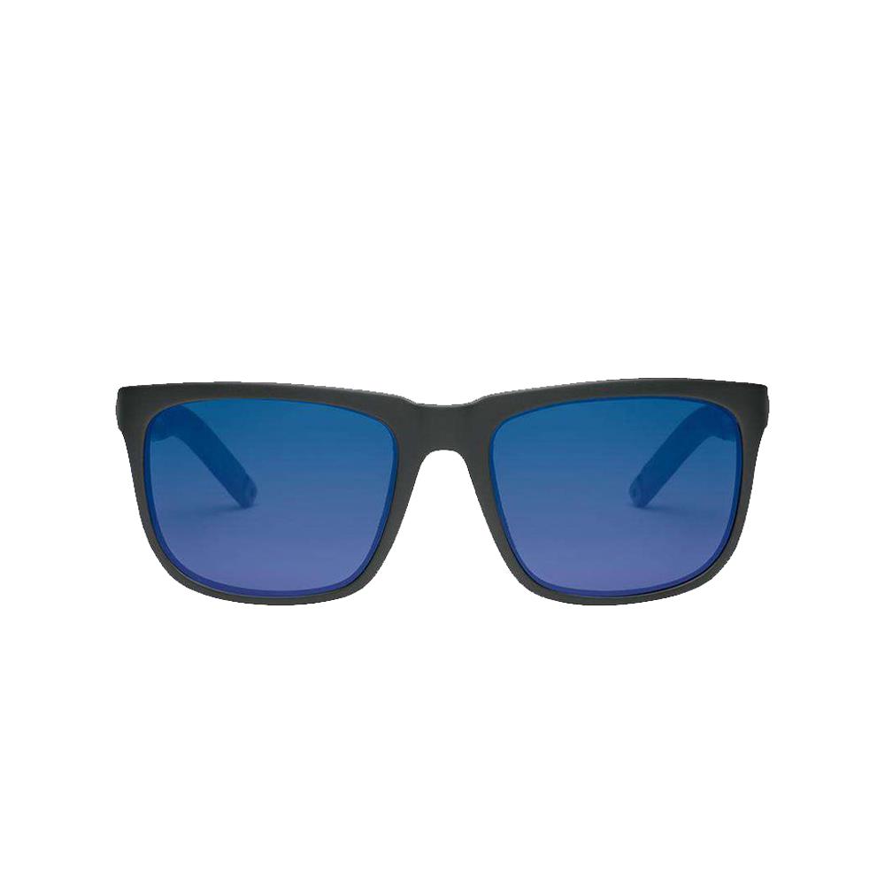 Electric Knoxville Sport Polarized Sunglasses Matte Black Ohm+Blue