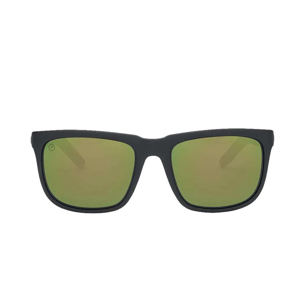 Electric Knoxville Sport Polarized Sunglasses Matte Black Ohm+Bronze(G)