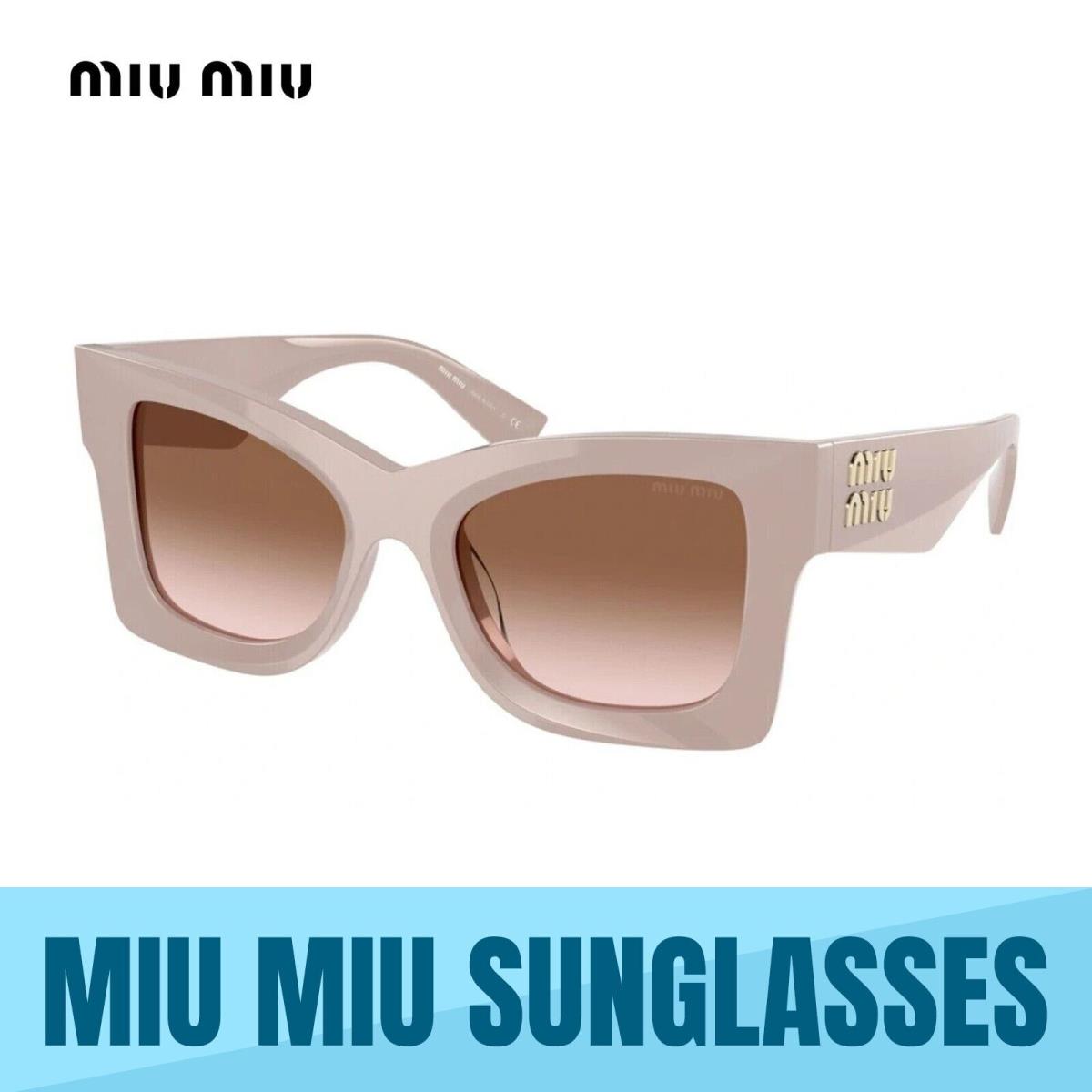 Miu Miu MU 08WS- 17C0A6 Pink Frame-brown Gradient Sunglasses 51MM