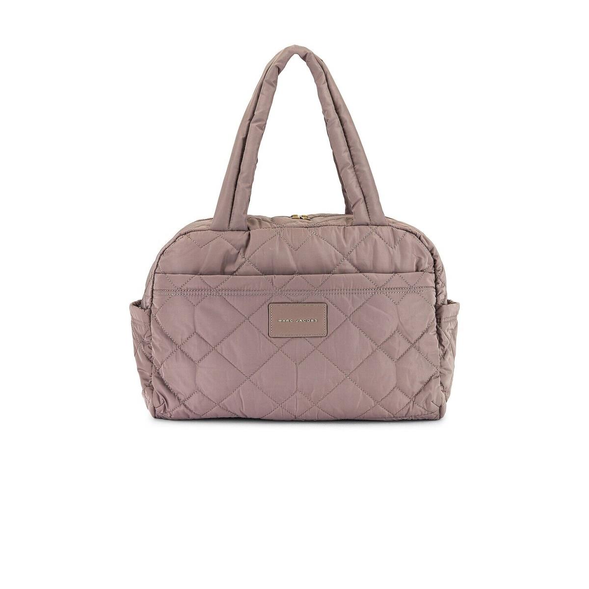 Marc Jacobs Quilted Nylon Medium Weekender Travel Bag Bark ML2306870