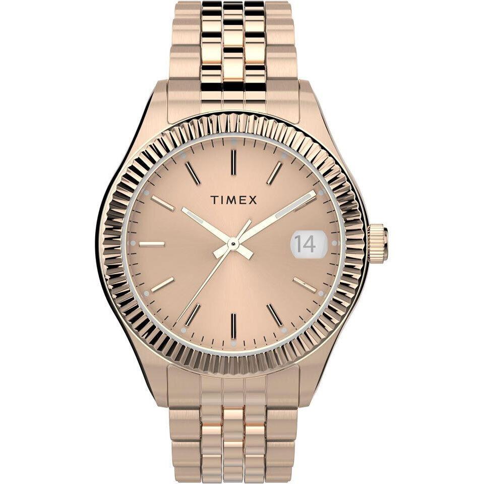 Timex Women`s Analog Waterbury Stainless Steel Bracelet Wrist Watch TW2T86800