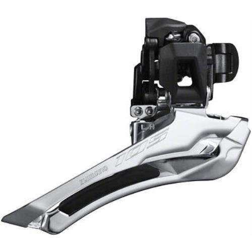 Shimano 105 FD-R7100-BL Front Derailleur - 12-Speed Double 34.9mm Band Clamp