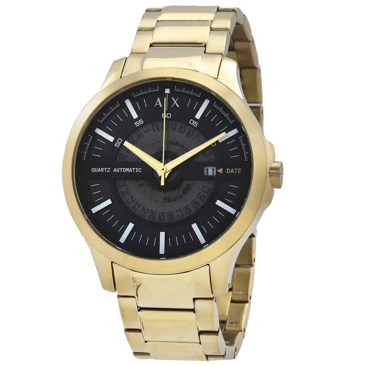 Armani Exchange Hampton Quartz Black Dial Men`s Watch AX2443