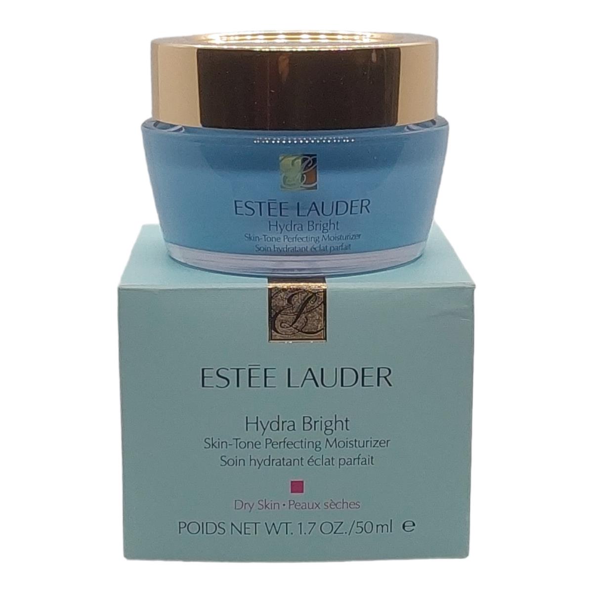 Estee Lauder Hydra Bright Skin Tone Perfecting Moisturizer 1.7 oz 50ml Dry Sk