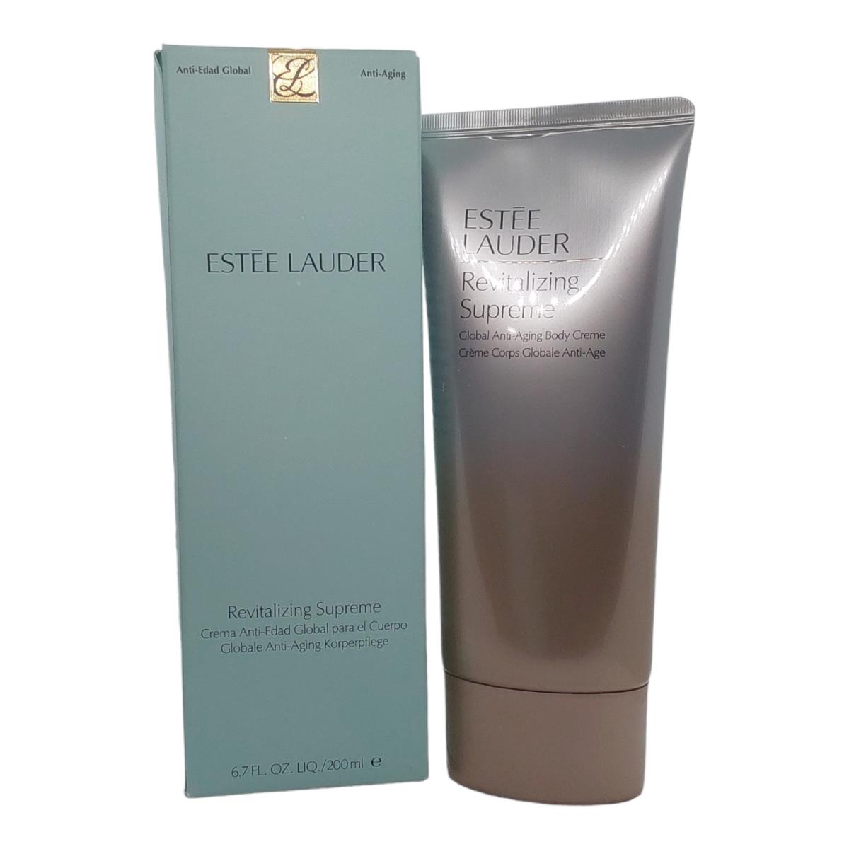 Estee Lauder Revitalizing Supreme Global Anti Aging Body Cream 6.7 oz 200 ml