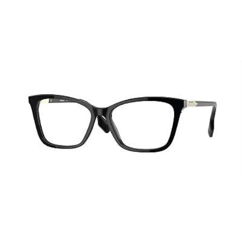 Burberry Eyeglasses BE2348 3001 55mm Black / Demo Lens